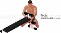 腹筋運動とトレーニング器具